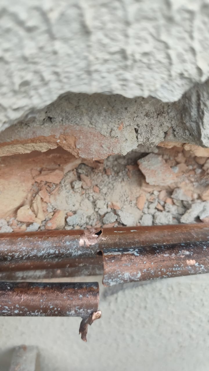 Detecção e reparo de vazamento